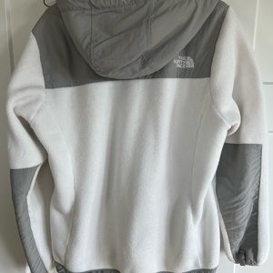 Hooded fleece North Face jacket